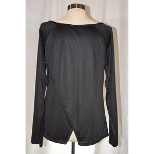 Simply Southern Black Split Front Top size XL